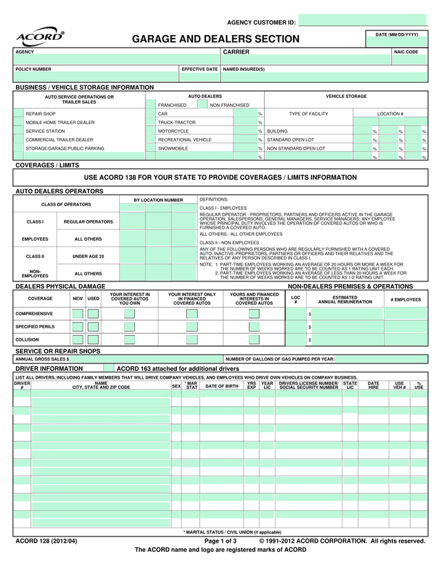 Acord 127 screenshot