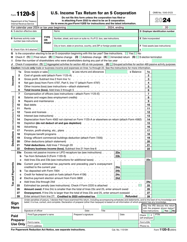 EmployerS Quarterly Federal Tax Return (Form 941) screenshot