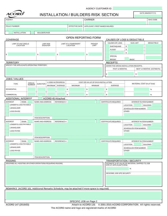 Acord 146 screenshot