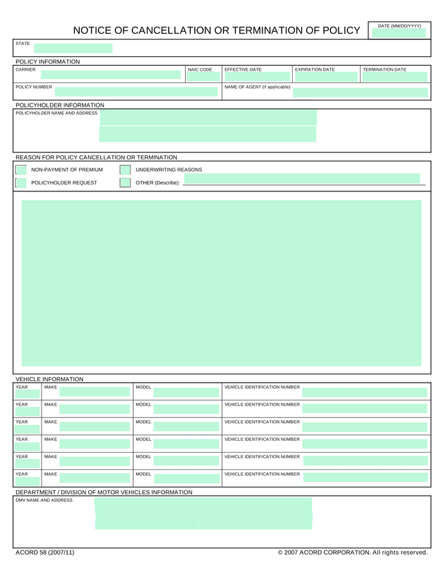 Acord 70 screenshot