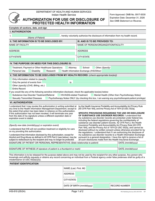Vaccine Exemption screenshot
