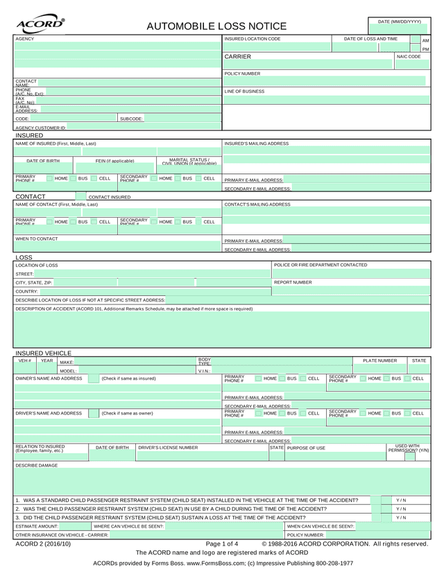 Acord 3 screenshot