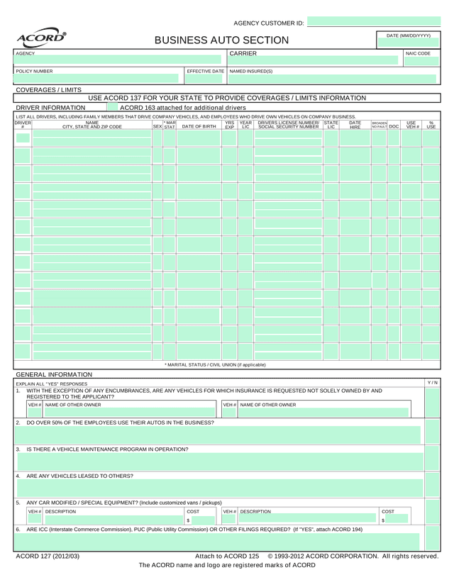 Acord 128 screenshot
