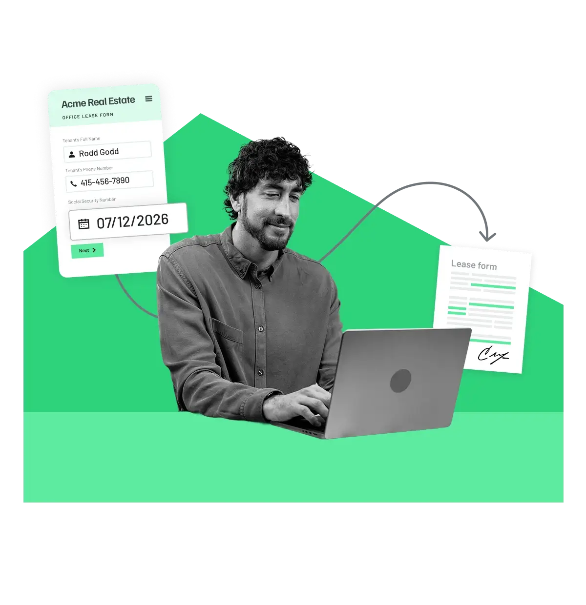 Embed & customize any real estate paperwork or e-sign experience