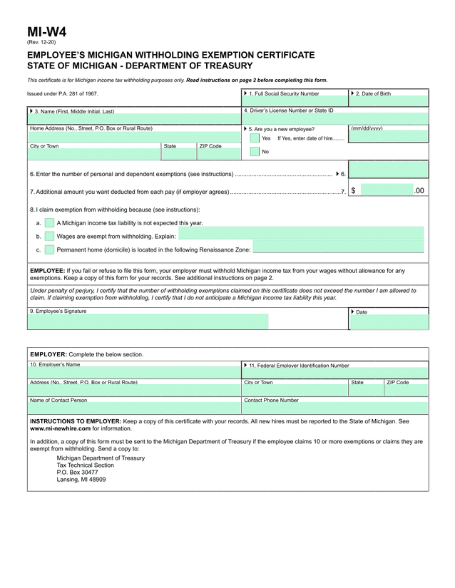 Michigan W4